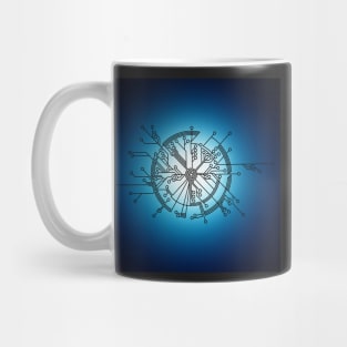 Glowing Futuristic Circle Mug